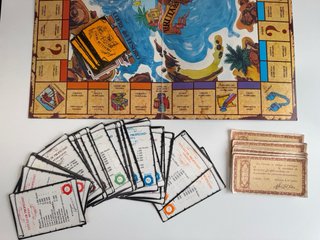 Juego de mesa La Ruta del Tesoro de CEFA, años 80.