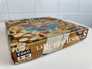 Juego de mesa La Ruta del Tesoro de CEFA, años 80.