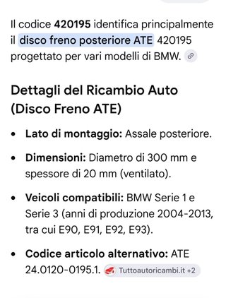 Dischi Freno Zimmermann 420195