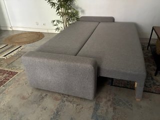Sofá Cama Ikea Gris Tela