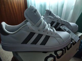 Zapatillas Adidas Grand Court Base 2.0 Talla 43.5