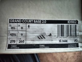 Zapatillas Adidas Grand Court Base 2.0 Talla 43.5