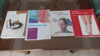 Libros de primero de FP Estetica grado medio