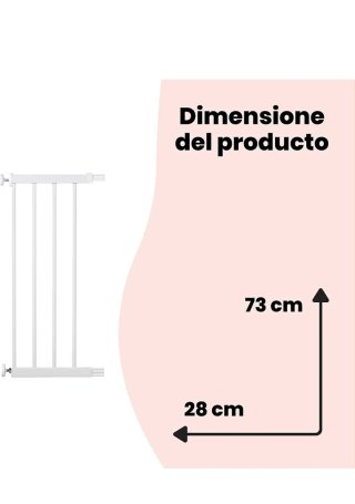 Extensión Barrera Seguridad Infantil Safety 28 cm