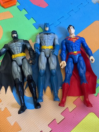 Figuras Súper Héroes Batman y Superman