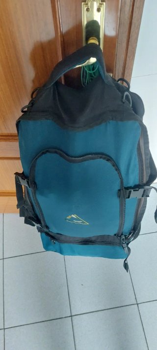 Mochila Montaña Setmil 7000 Azul/Verde