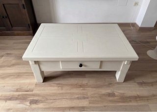 Mesa de centro de madera maciza