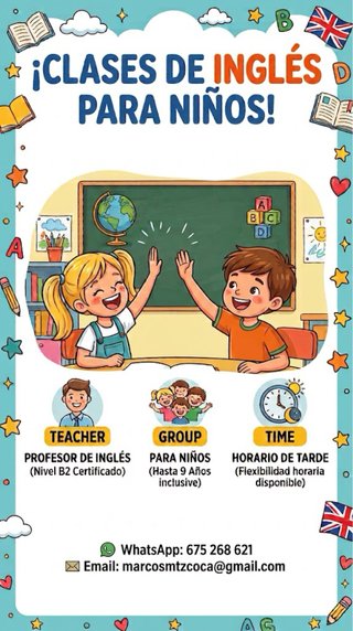 Clases particulares de inglés