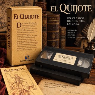 El Quijote 2 VHS Edición Especial Central Hispano