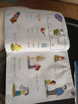 libro de lectura primero primaria.letra a letra 1