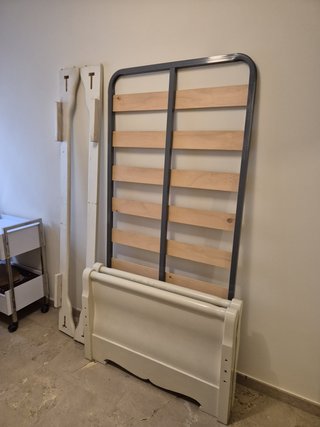 Cama individual 90x190 cm + somier