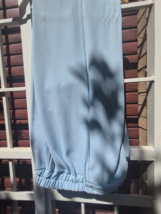 Tailleur turchese L - pantaloni elastici