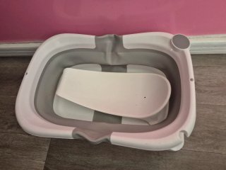 Bañera de bebé plegable