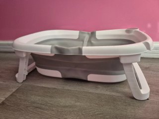 Bañera de bebé plegable