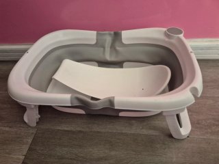 Bañera de bebé plegable