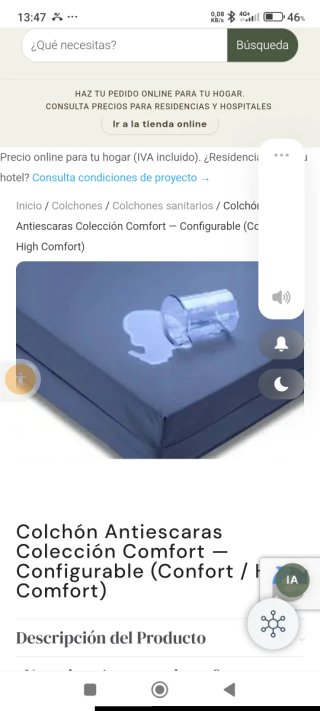 Colchón Antiescaras Hyper Foam Plus
