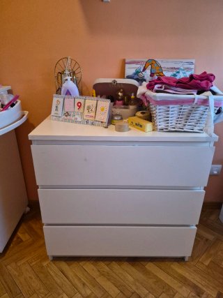 Mueble cambiador micuna y comoda ikea