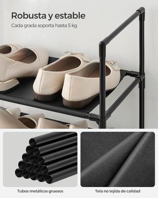 Zapatero SONGMICS 10 Niveles Negro