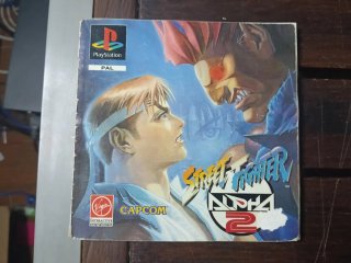 Street Fighter Alpha 2 PAL PSX PlayStation