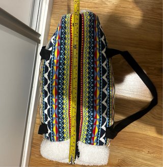 Transportín/ bolsa tela gato multicolor