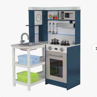 Cocina de madera infantil (cocinita de juguete)