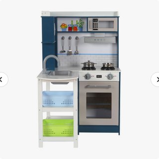 Cocina de madera infantil (cocinita de juguete)