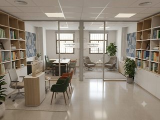 Alquiler oficina con garaje en edificio Gines