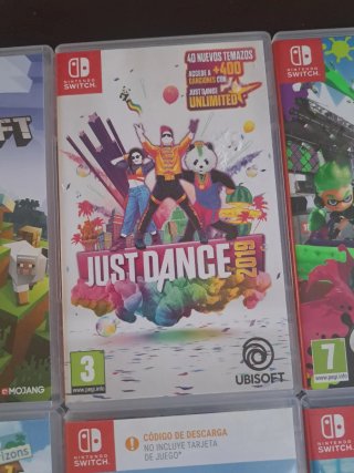 Cajas de juegos Nintendo Switch