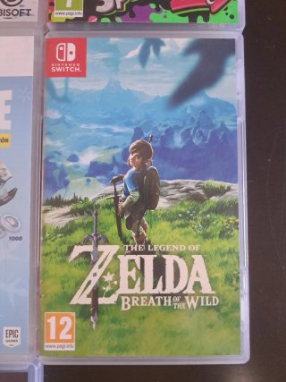 Cajas de juegos Nintendo Switch