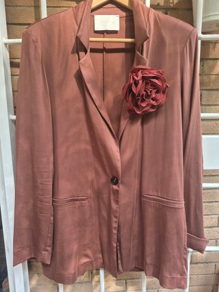 Tailleur comodo color vino taglia L