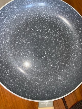 Sartén San Pietro tapa cristal y madera