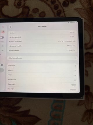 iPad Air 11 M2 azul