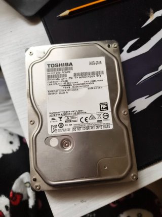 Disco Duro Toshiba 500GB 3.5 SATA III