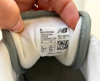 Deportivas New Balance 550 Gris/Blanco
