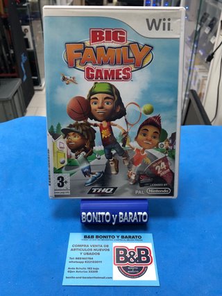 Big family game wii