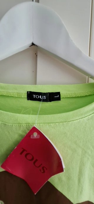 Camiseta Tous Oso Manga Larga T L con etiqueta