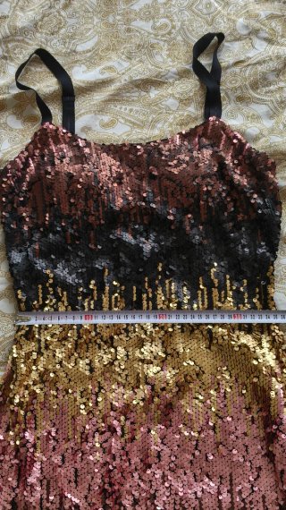 Vestido lentejuelas boutique