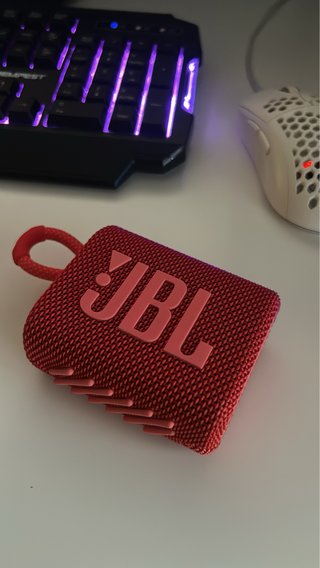 Altavoz JBL GO 3 Rosa/Rojo