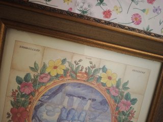 2 Cuadros Cerámica Estilo Azulejo