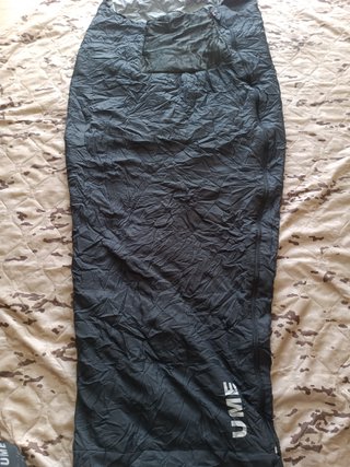 Saco de dormir militar negro UME
