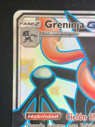Greninja GX Shiny Carta Pokémon Español