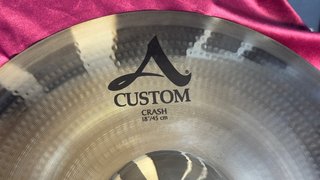 Zildjian A Custom Crash 18” Plato Batería