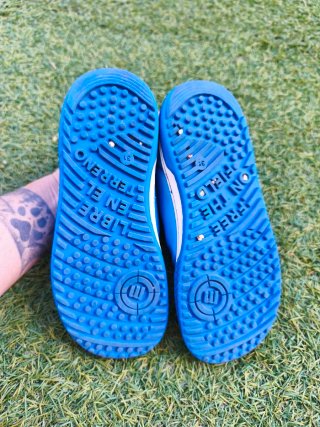 Botas de fútbol barefoot Mustang niño T31