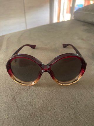 Gafas Christian Dior Marrón y Rojo