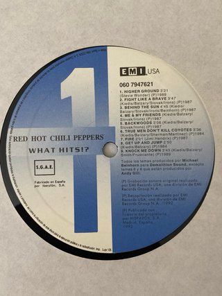 Vinilo LP Red Hot Chili Peppers - What Hits!?