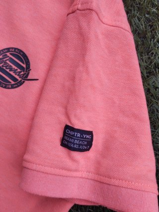 Polo manica corta arancione