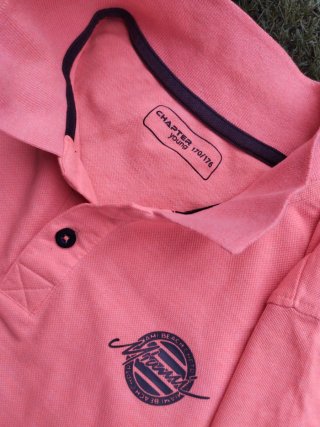 Polo manica corta arancione