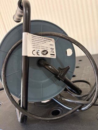 Mini Enrolador Cabo 15m 4 Tomadas 16A