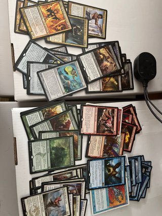 Lote 100 cartas raras Magic Gathering Castellano