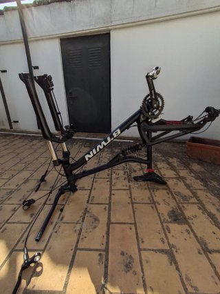 Chasis Rockrider ST 520 doble + Frenos Shimano